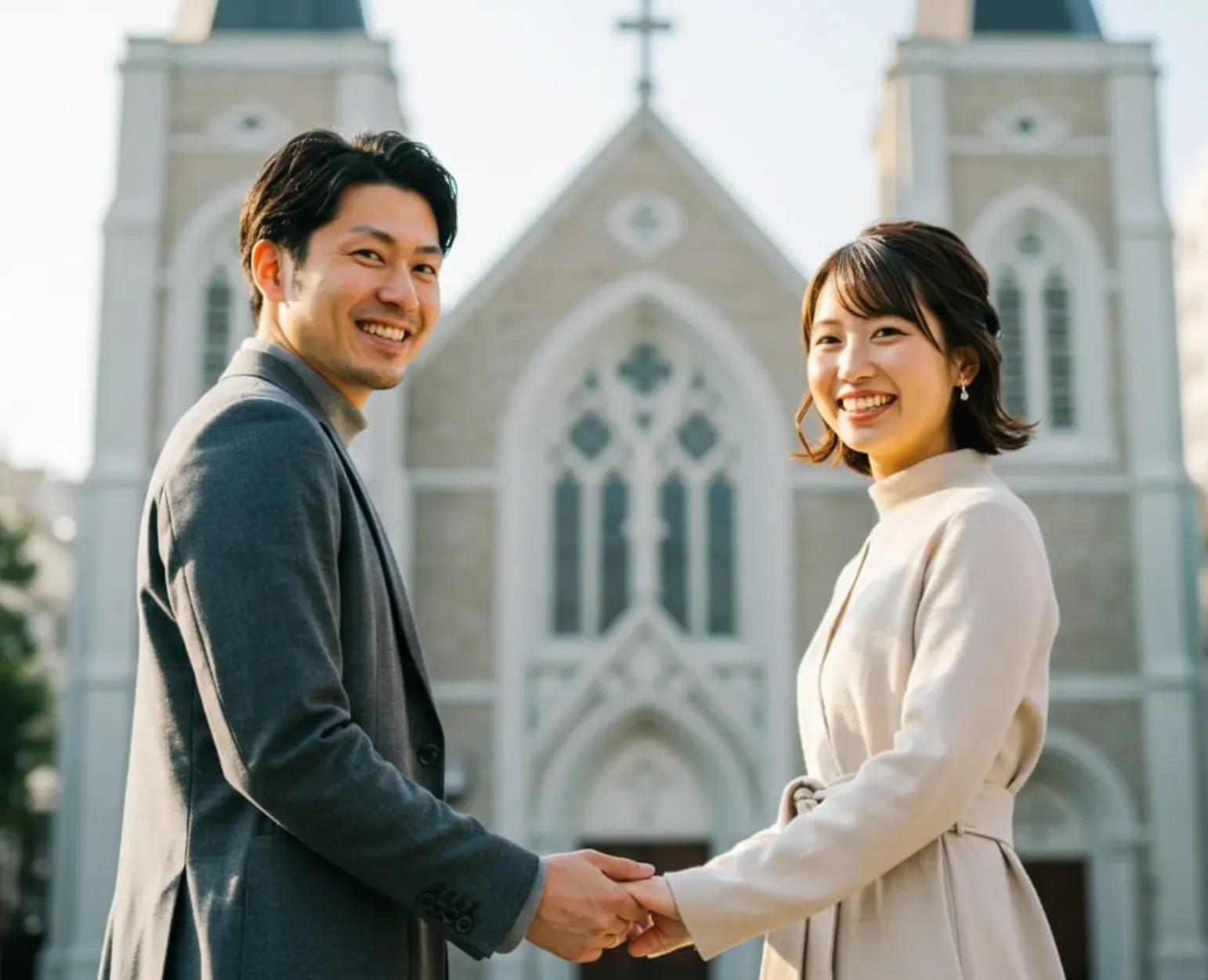 クリスチャンカップル メインビジュアル - クリスチャン限定婚活マッチングサービス
