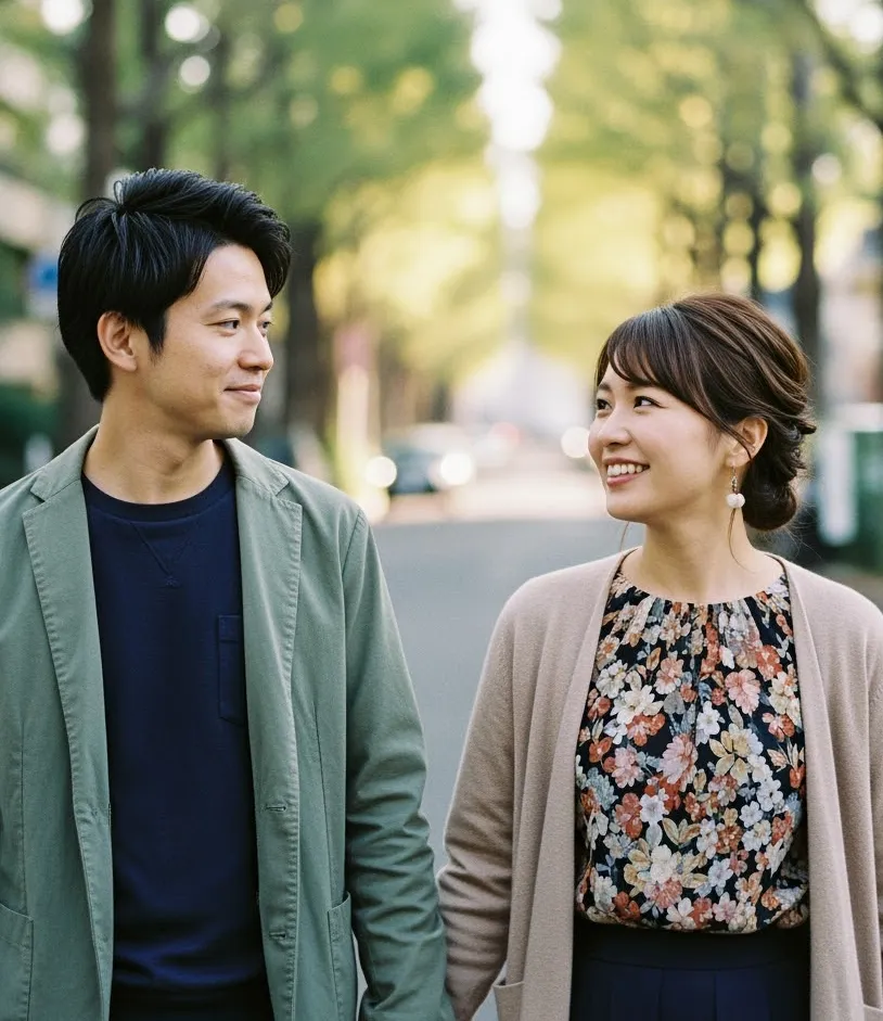 天理カップル メインビジュアル - ようぼく限定婚活マッチングサービス