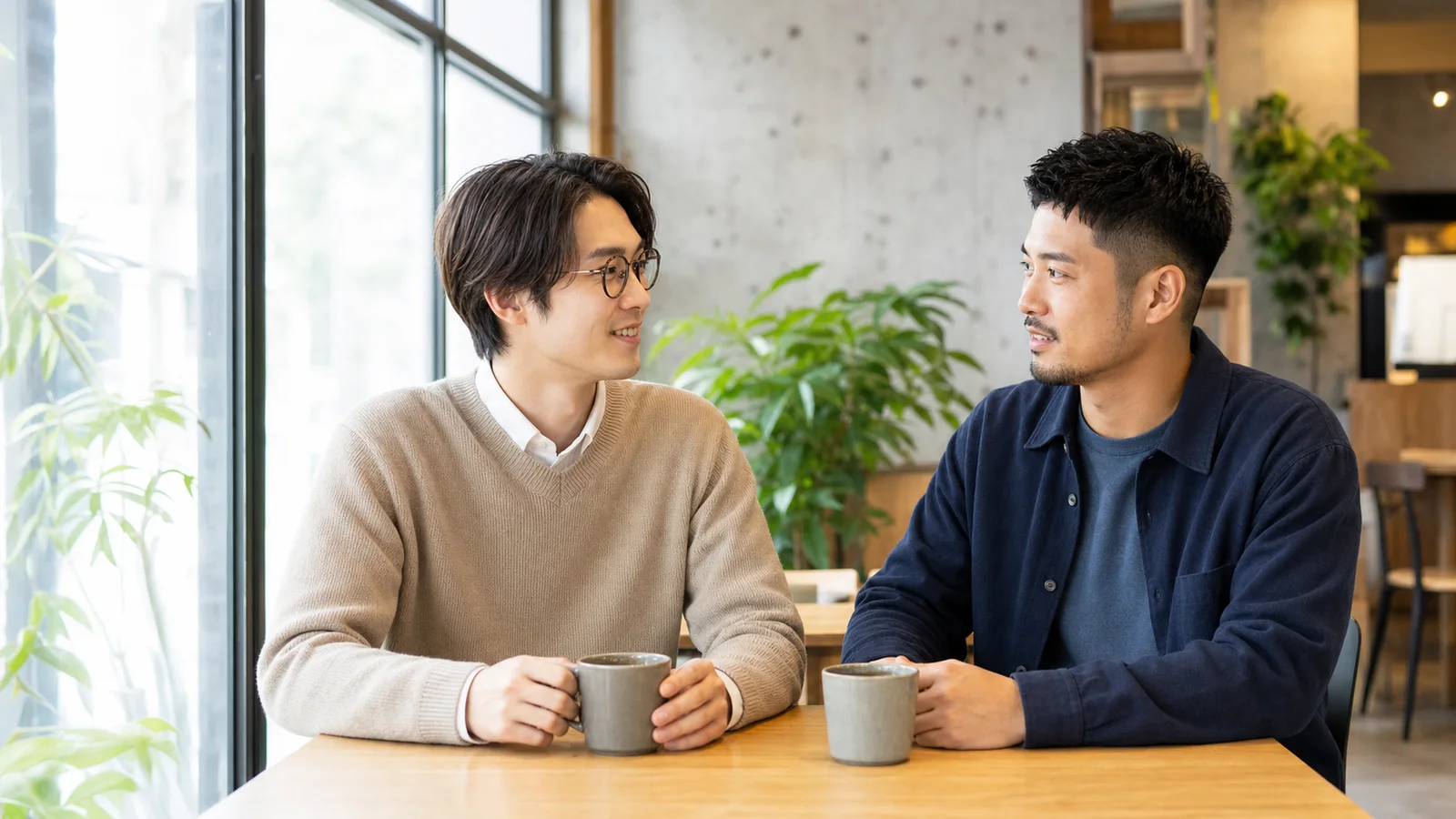 60分間のカフェデートのイメージ
