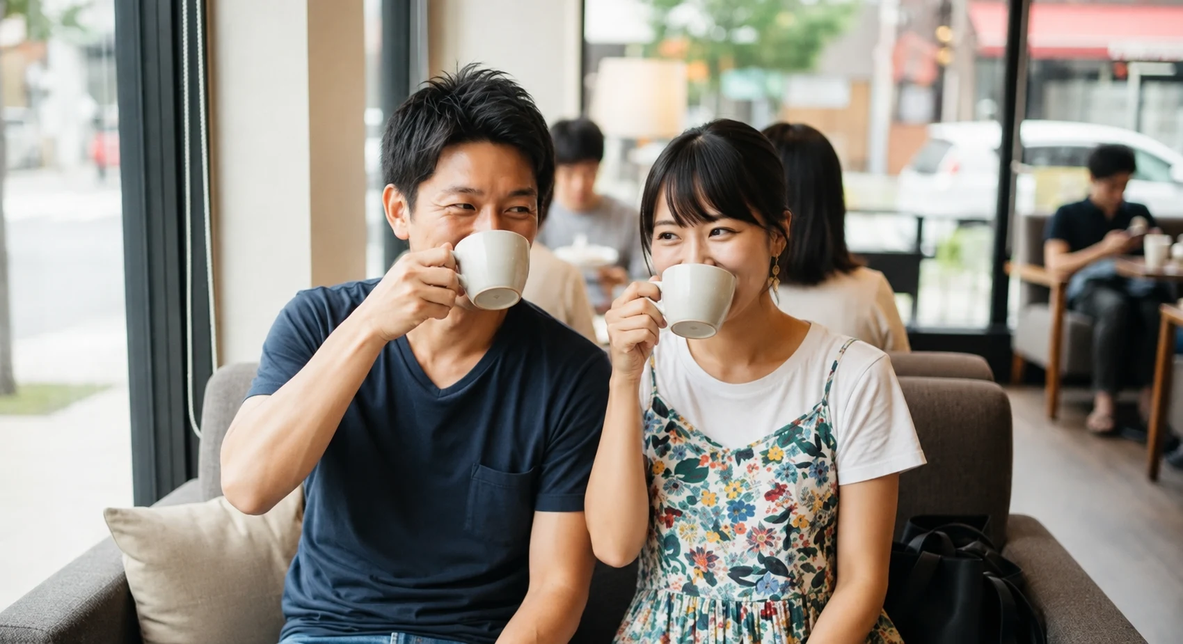 高学歴カップル利用者インタビューのイメージ