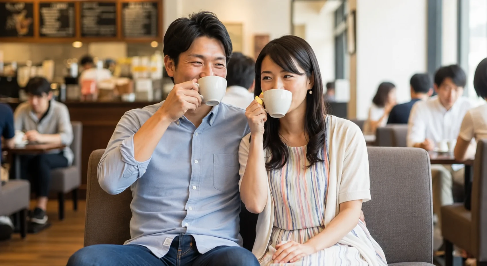 高学歴カップル利用者インタビューのイメージ