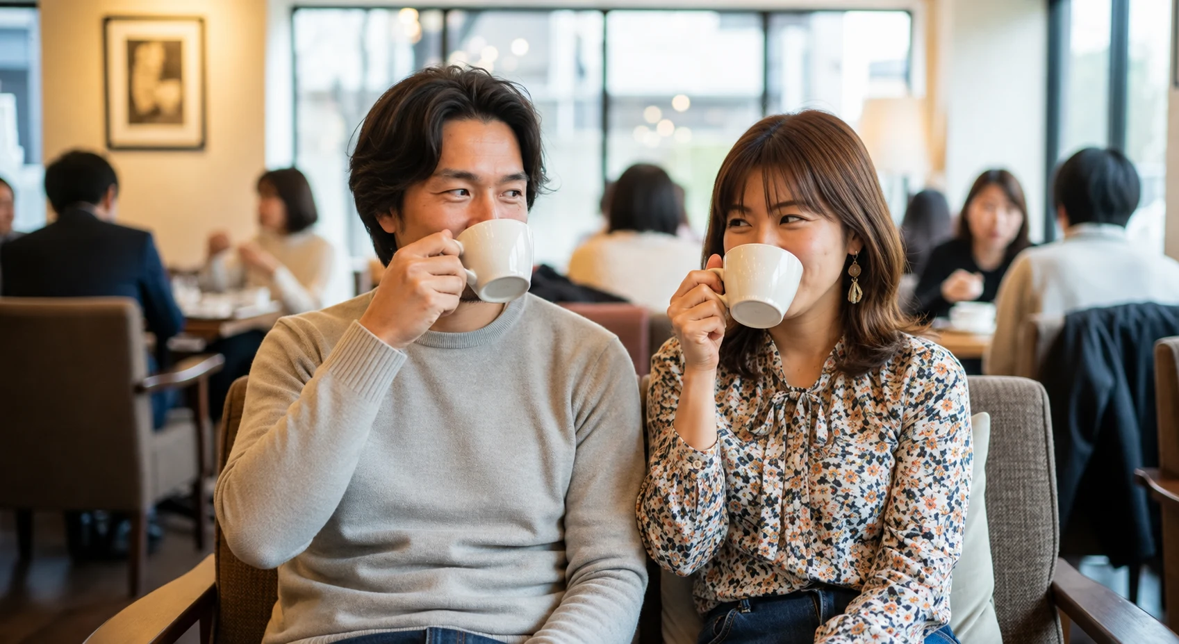 高学歴カップル利用者インタビューのイメージ